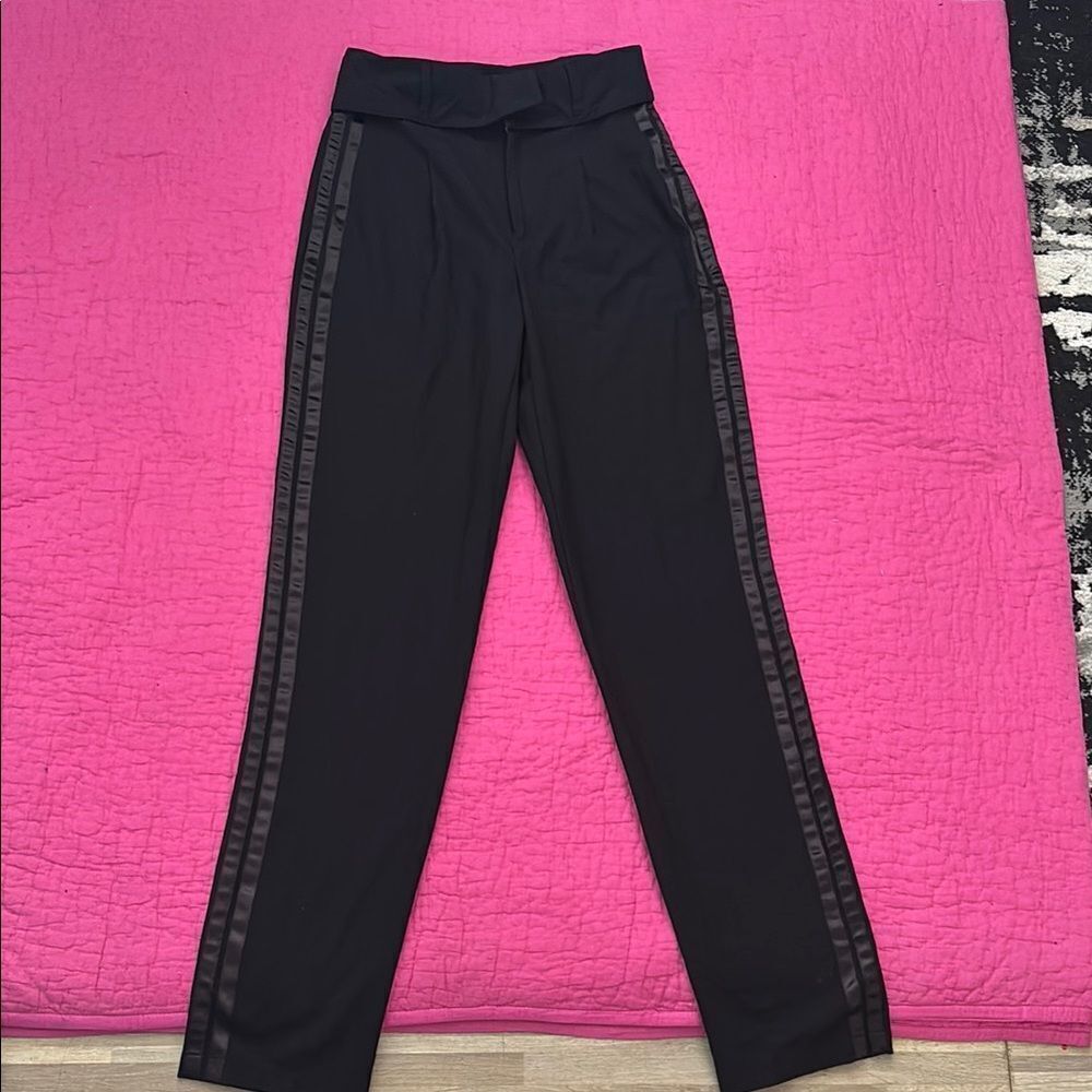 Marc by Marc Jacobs wool black tux pants, US0